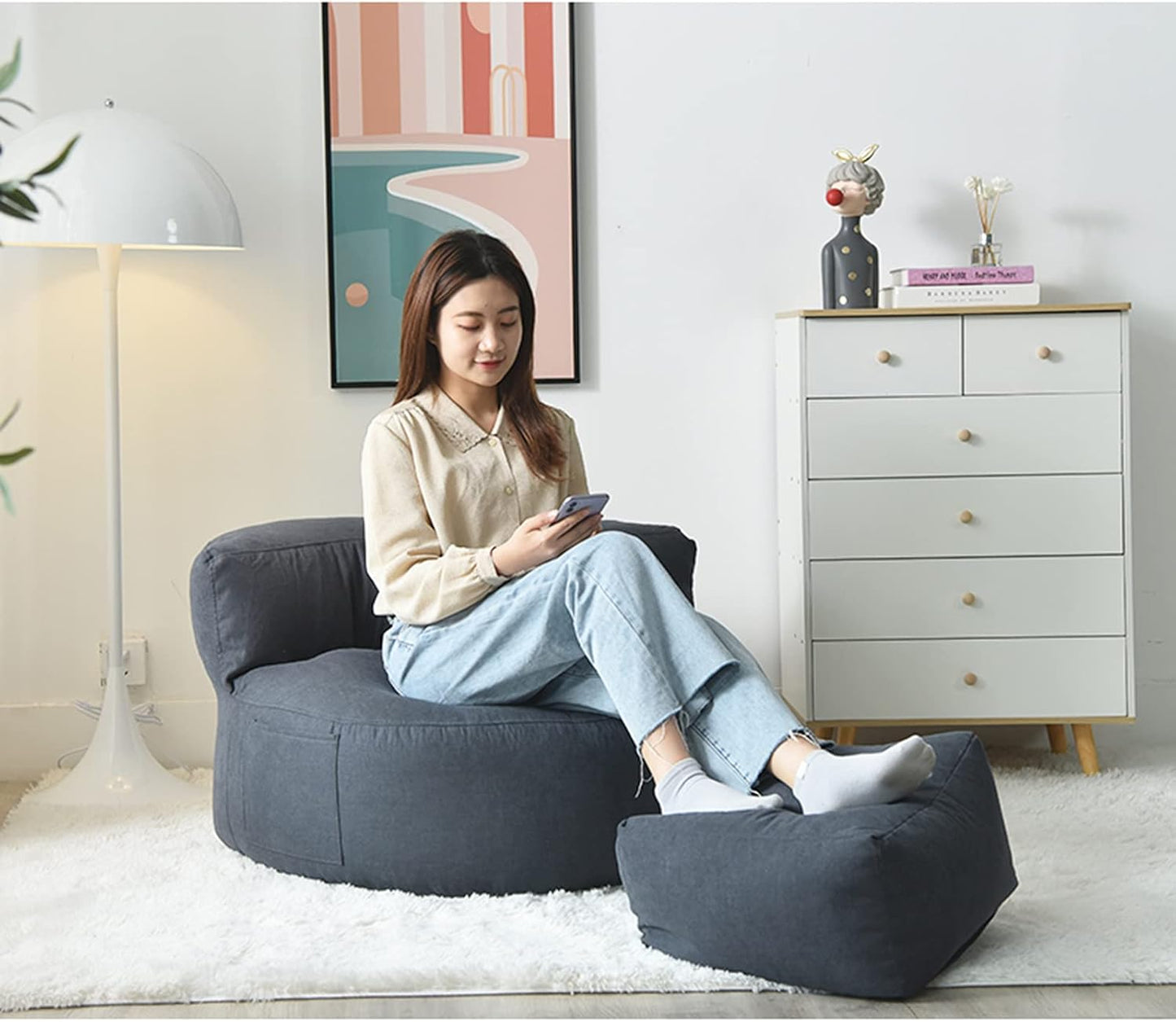 Mila Modell Antasit Puff & Armut Koltuk Relax Koltuk & Ayak Puflu