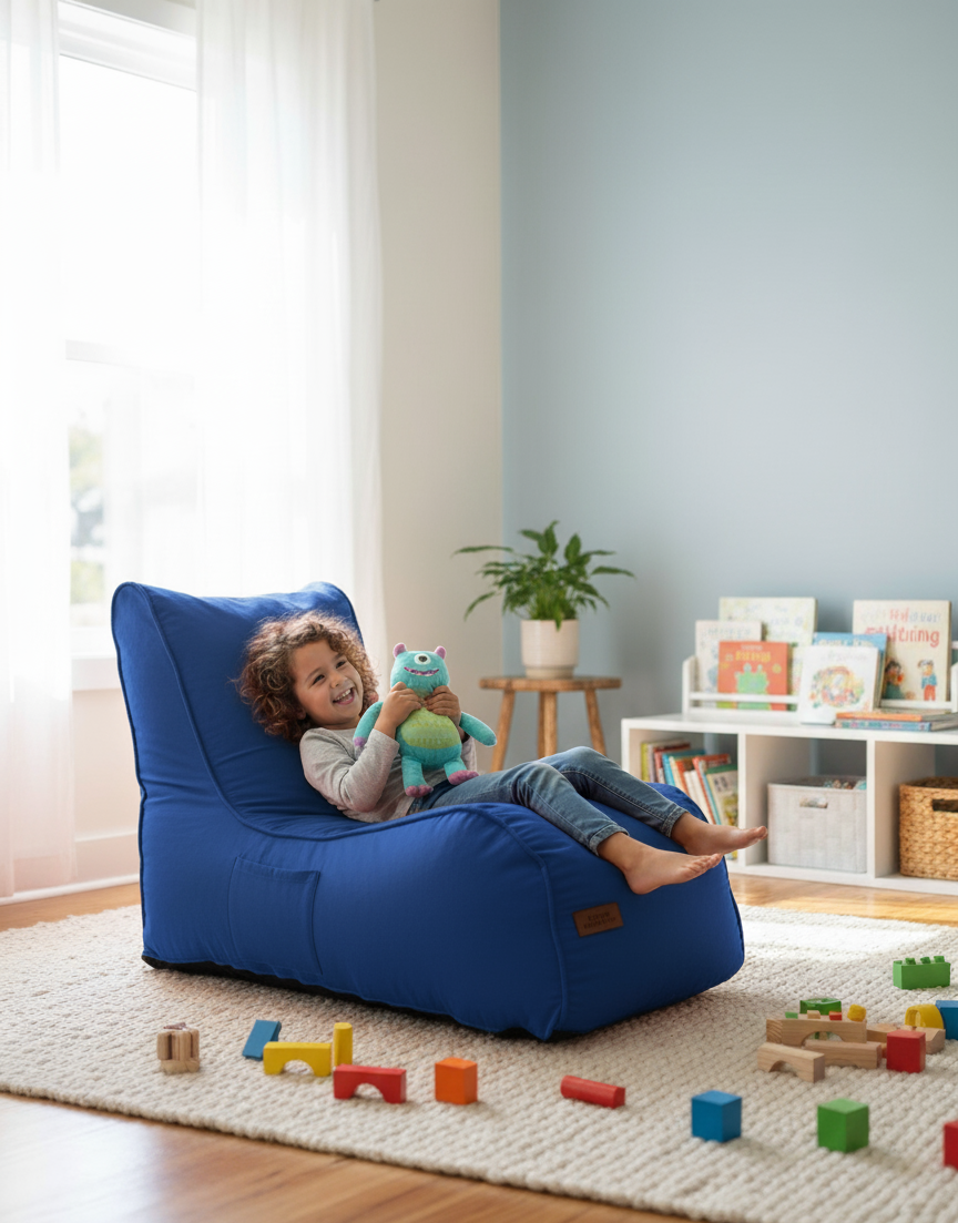 Poffi Kids Puff Koltuk & Oyun Koltuğu & Çocuk Koltuğu