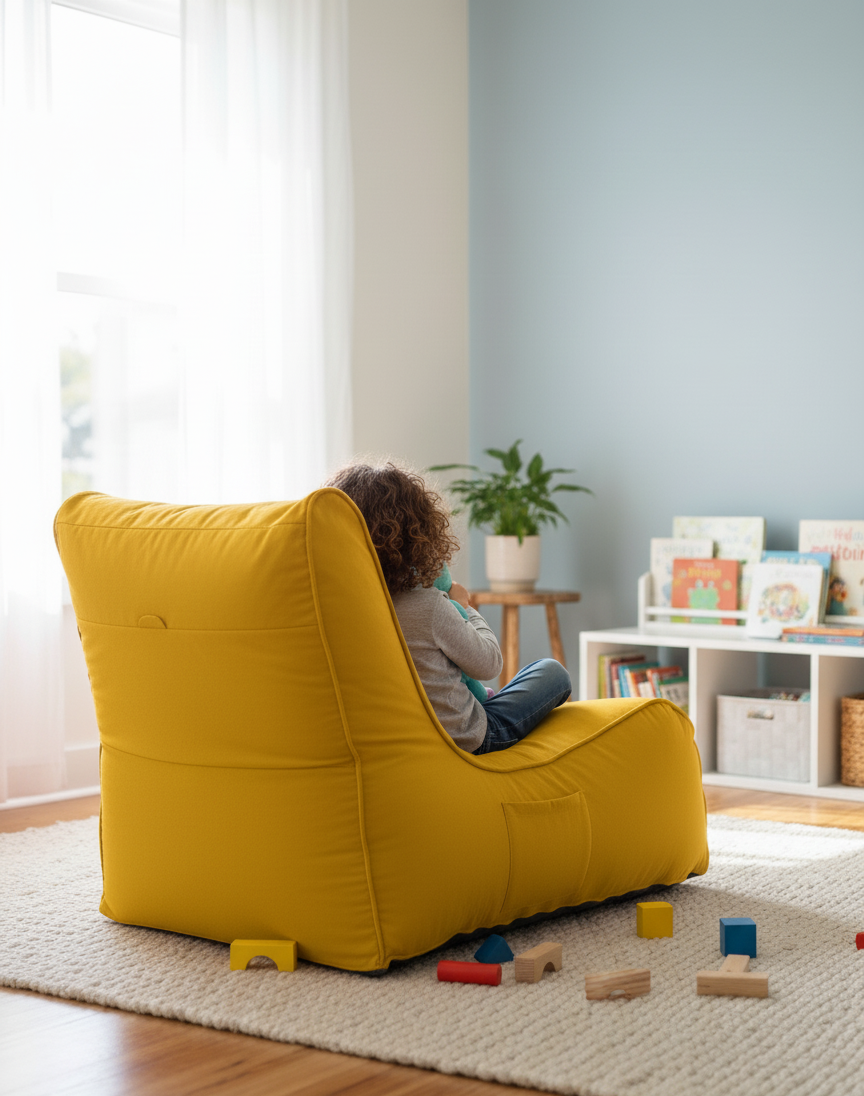 Poffi Kids Puff Koltuk & Oyun Koltuğu & Çocuk Koltuğu