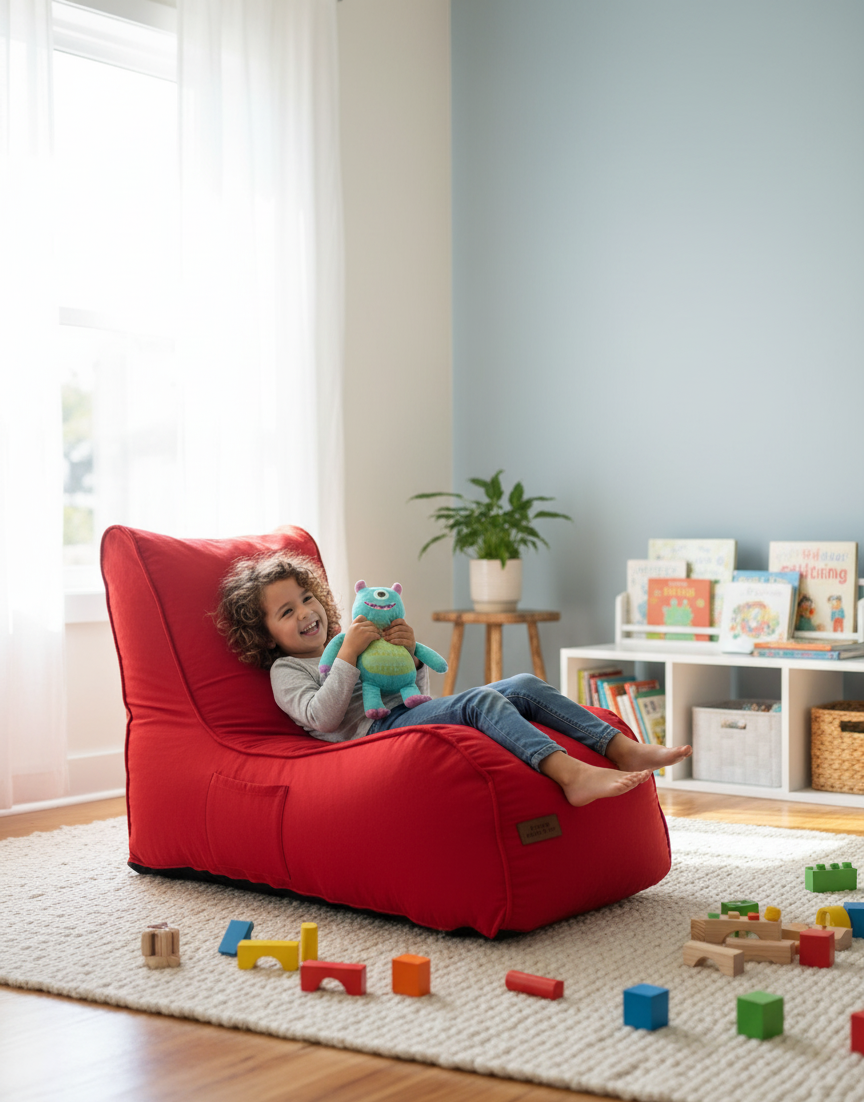 Poffi Kids Puff Koltuk & Oyun Koltuğu & Çocuk Koltuğu