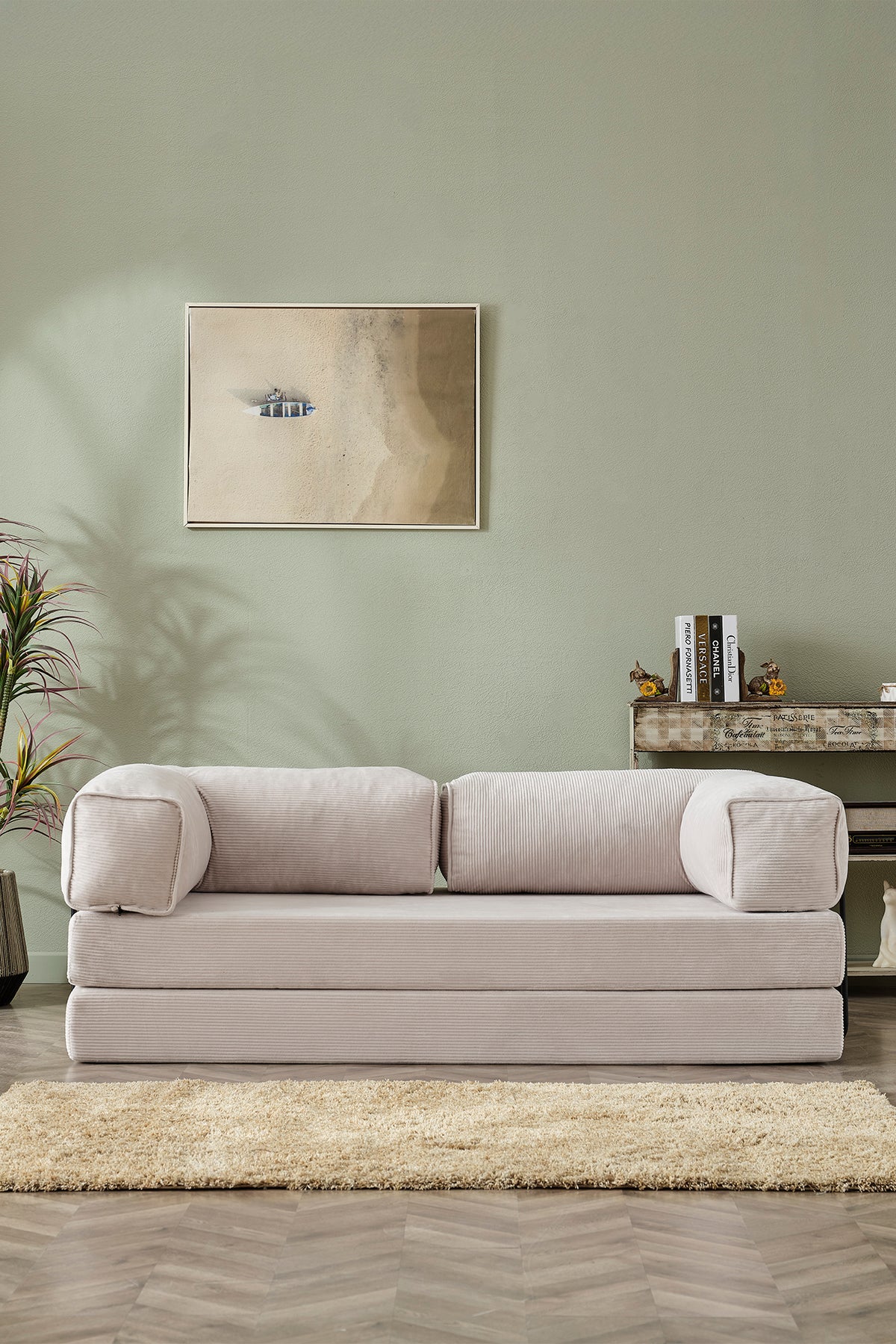 Relax Model Krem Renk Çok Amaçlı Koltuk Legom Koltuk & Legom Koltuk &Aktivite Koltuğu & Yatak