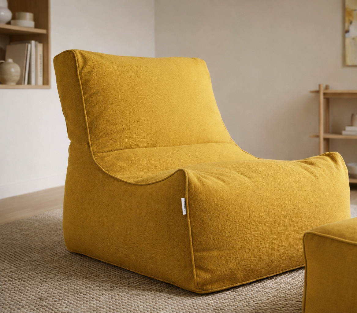 Velvet Puff Koltuk Armut Koltuk Playstation Koltuğu Relax Koltuk Yıkanabilir Kılıf