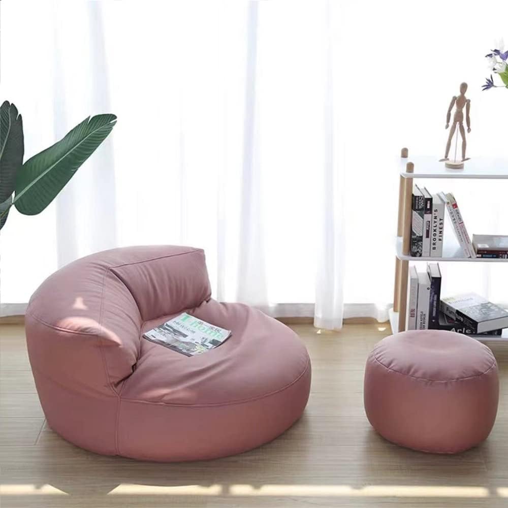 Mila Modell Pembe Puff & Armut Koltuk Relax Koltuk & Ayak Puflu