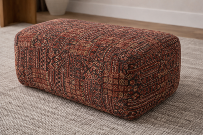Vintage Turkish Mila Puff  Vintage Armut Koltuk