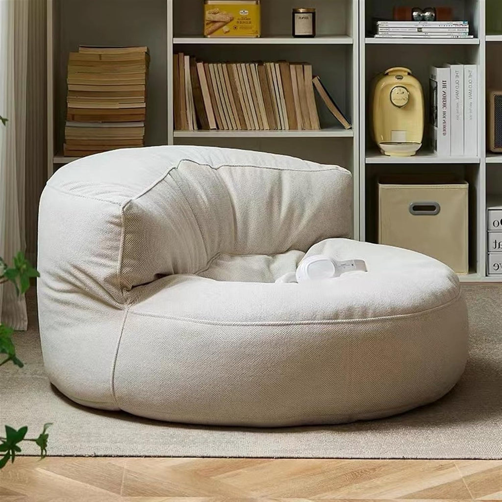 Mila Modell Krem Puff & Armut Koltuk Relax Koltuk & Ayak Puflu