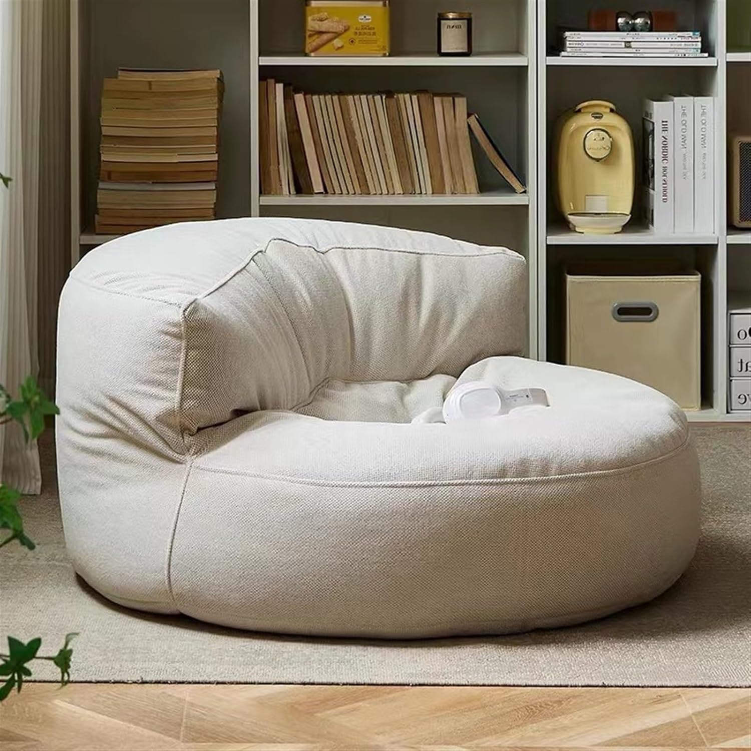 Mila Modell Krem Puff & Armut Koltuk Relax Koltuk & Ayak Puflu