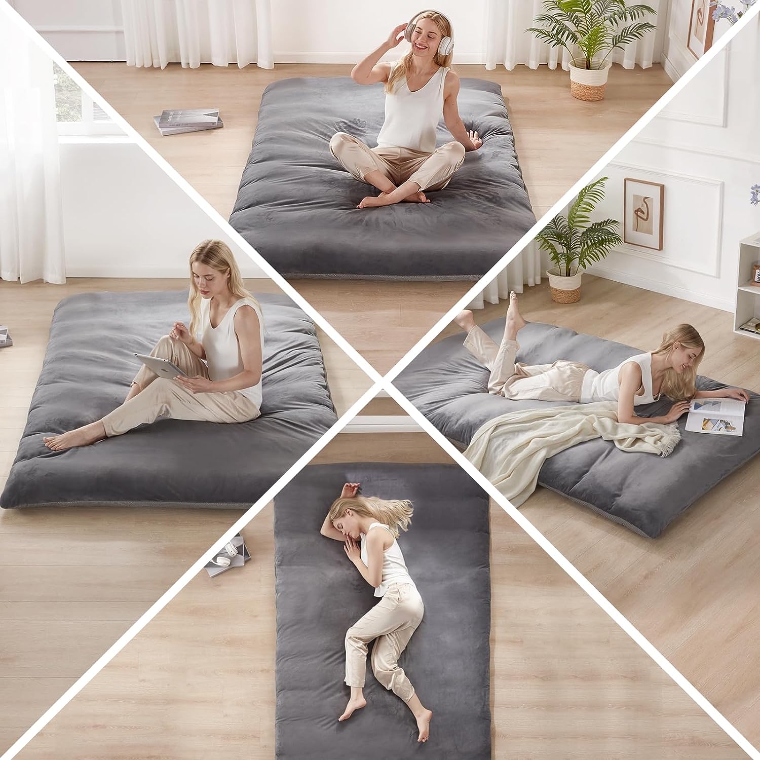 Lori Ultra Fonksiyonel Yer Yatağı ve Misafir Yatağı Katlanır Yatak