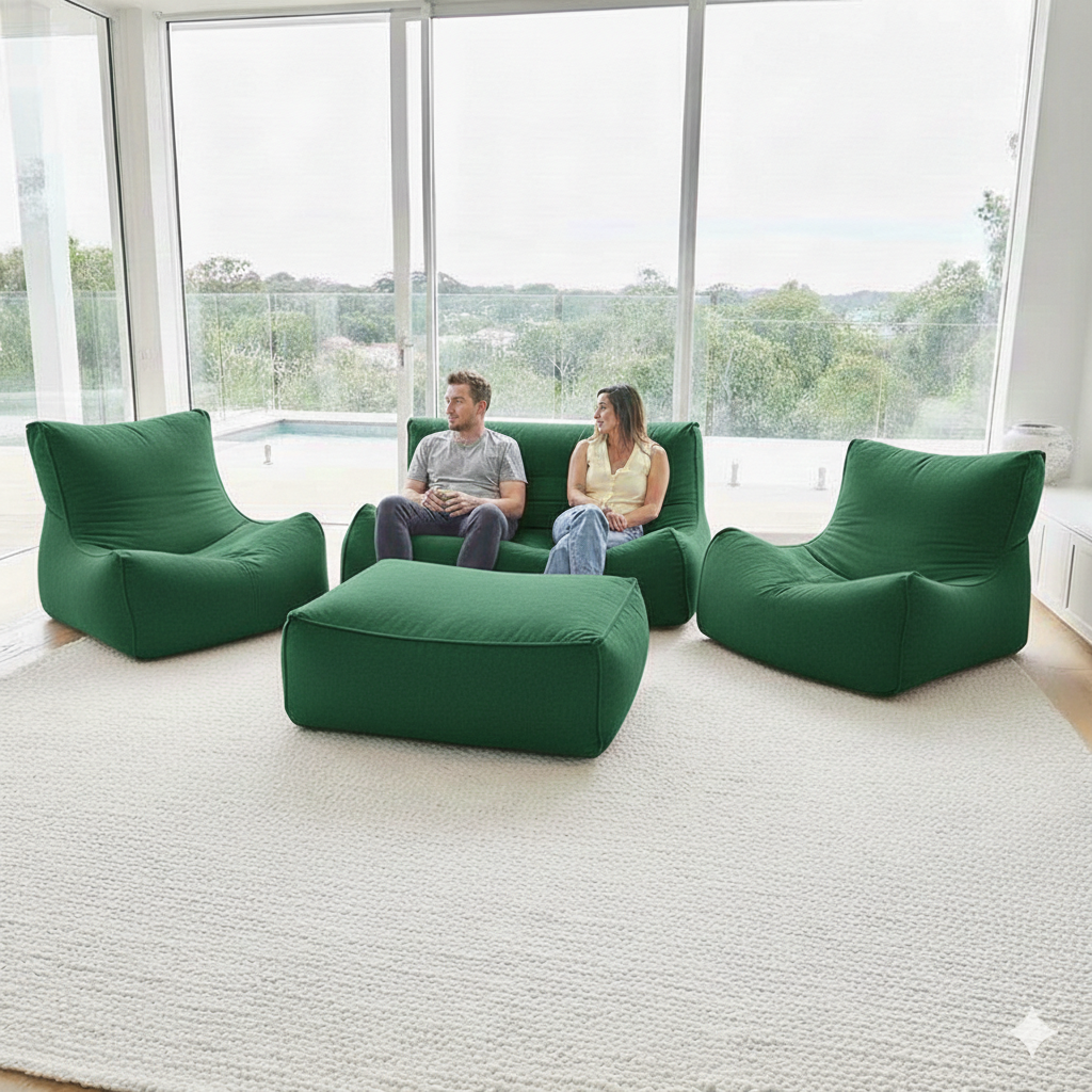 Velvet Comfort Legom Çok Amaçlı Koltuk Seti