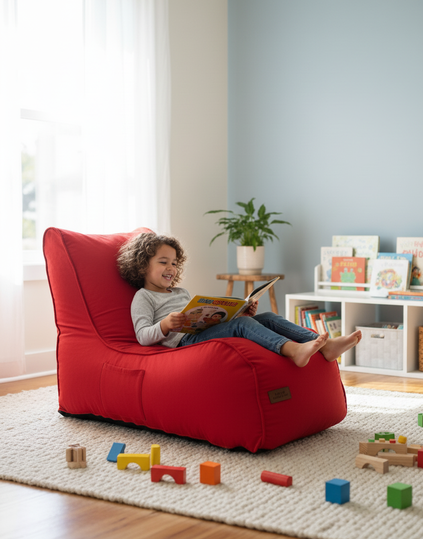 Poffi Kids Puff Koltuk & Oyun Koltuğu & Çocuk Koltuğu