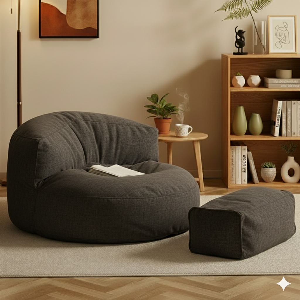 Mila Modell Antasit Puff & Armut Koltuk Relax Koltuk & Ayak Puflu