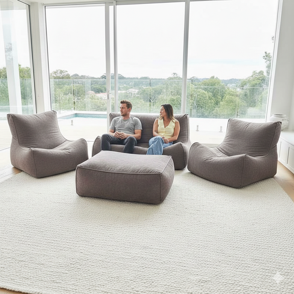 Velvet Comfort Legom Çok Amaçlı Koltuk Seti