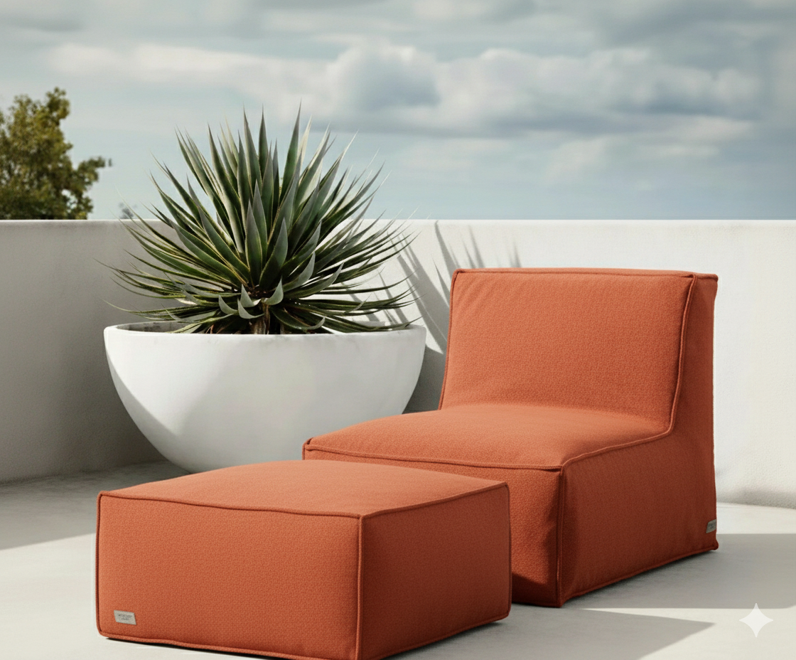 Dış Mekan Velvet Armut Koltuk