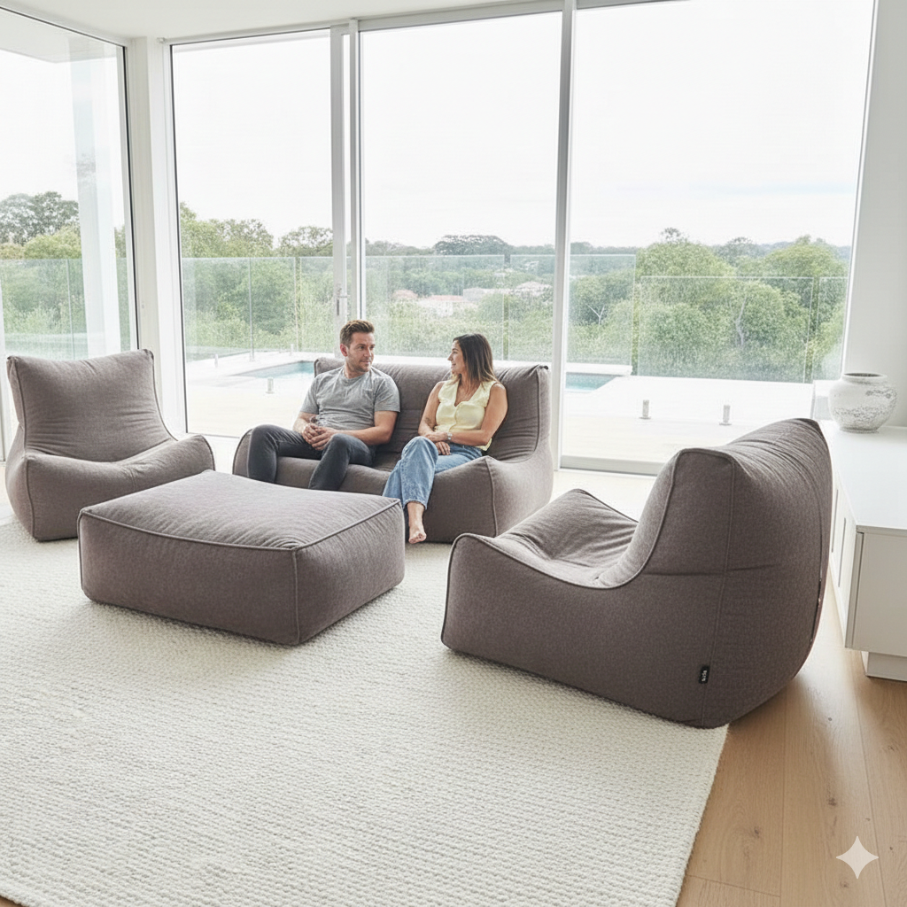 Velvet Comfort Legom Çok Amaçlı Koltuk Seti