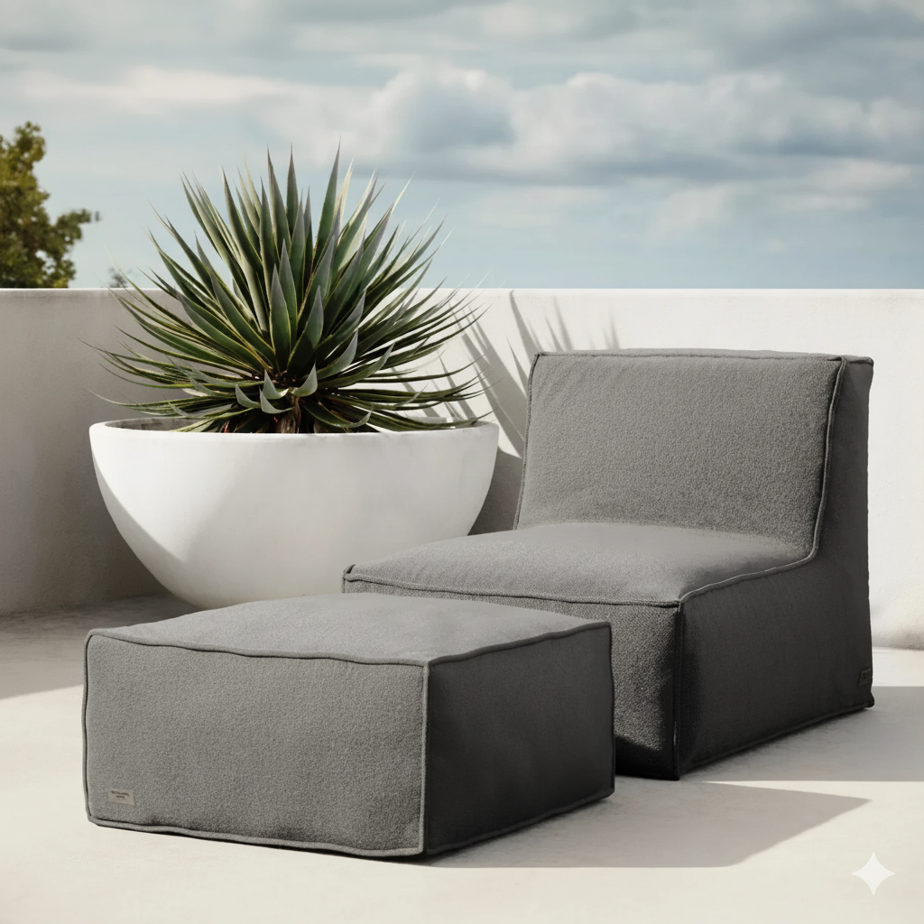 Dış Mekan Velvet Armut Koltuk