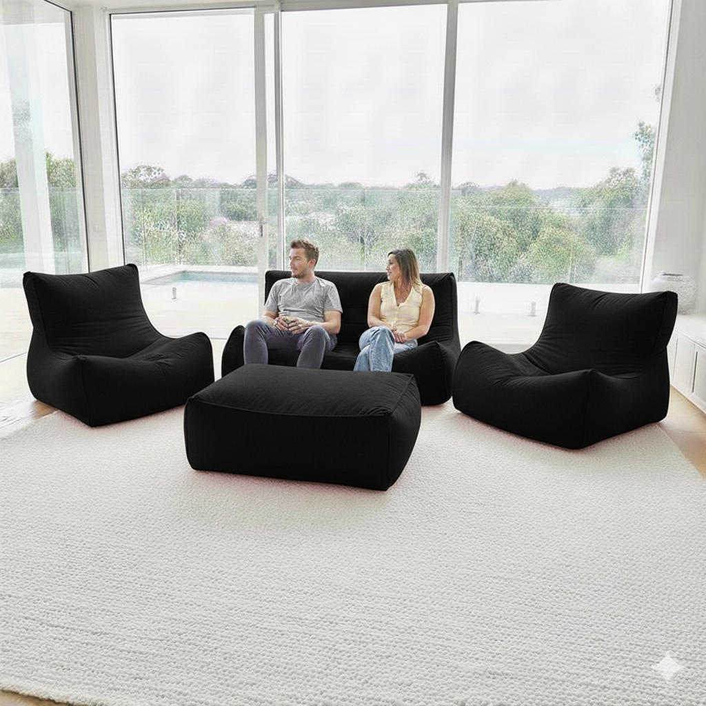 Velvet Comfort Legom Çok Amaçlı Koltuk Seti