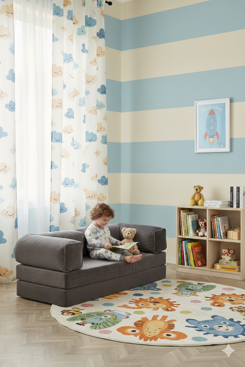 Legom Kids Koltuk Çocuk Oyun Koltuğu Çocuk Aktivite Yatağı