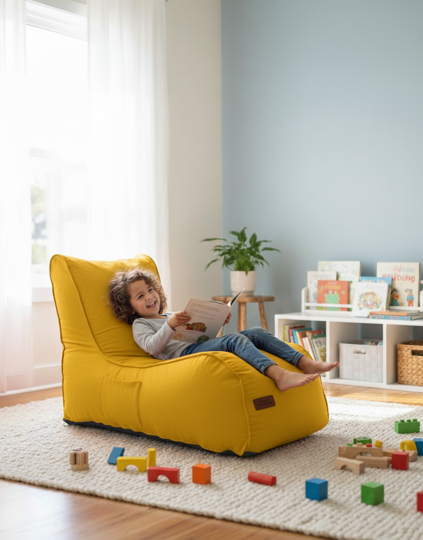 Poffi Kids Puff Koltuk & Oyun Koltuğu & Çocuk Koltuğu