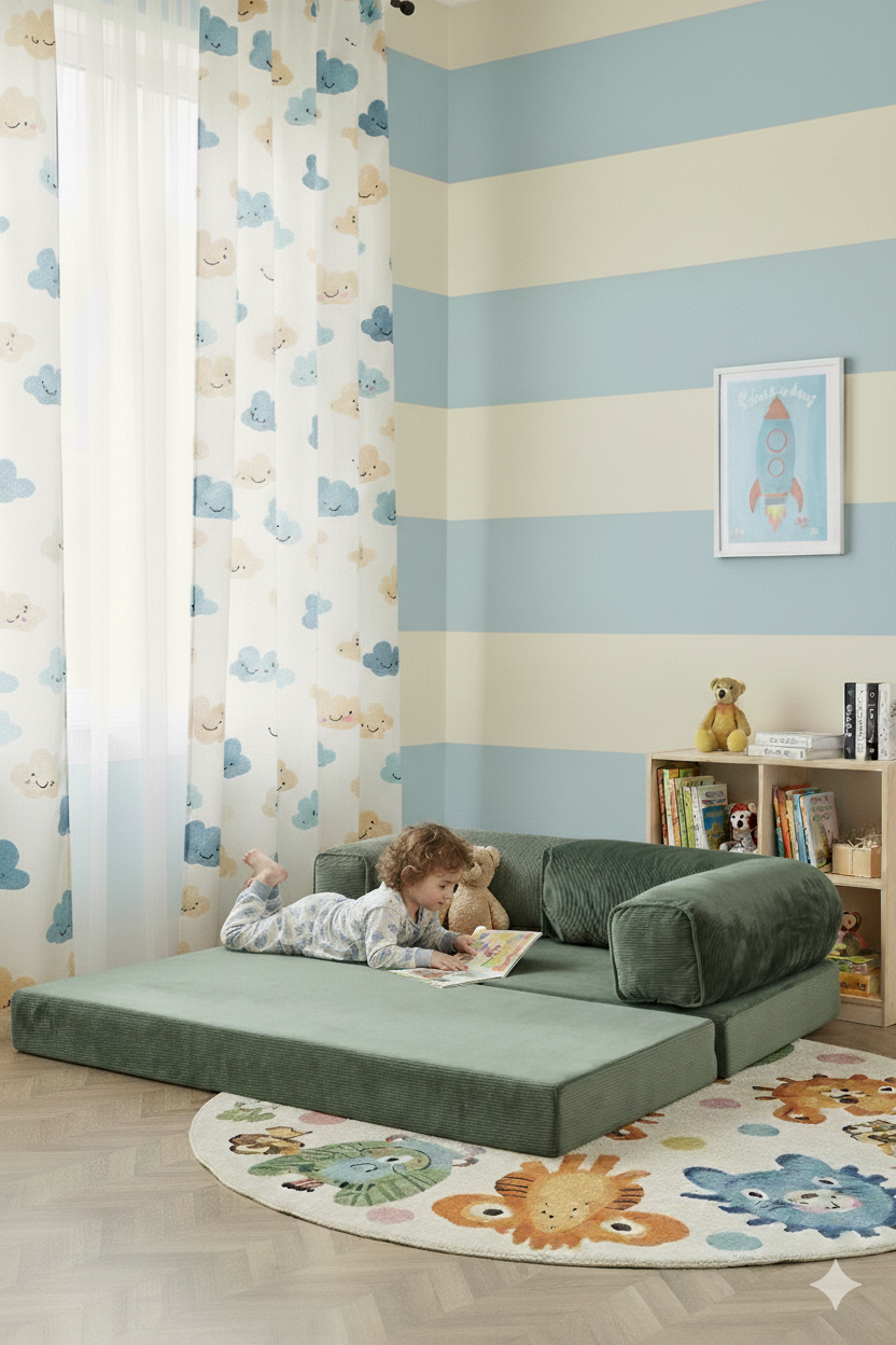 Legom Kids Koltuk Çocuk Oyun Koltuğu Çocuk Aktivite Yatağı