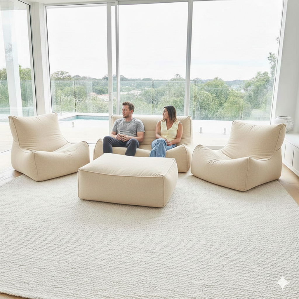 Velvet Comfort Legom Çok Amaçlı Koltuk Seti