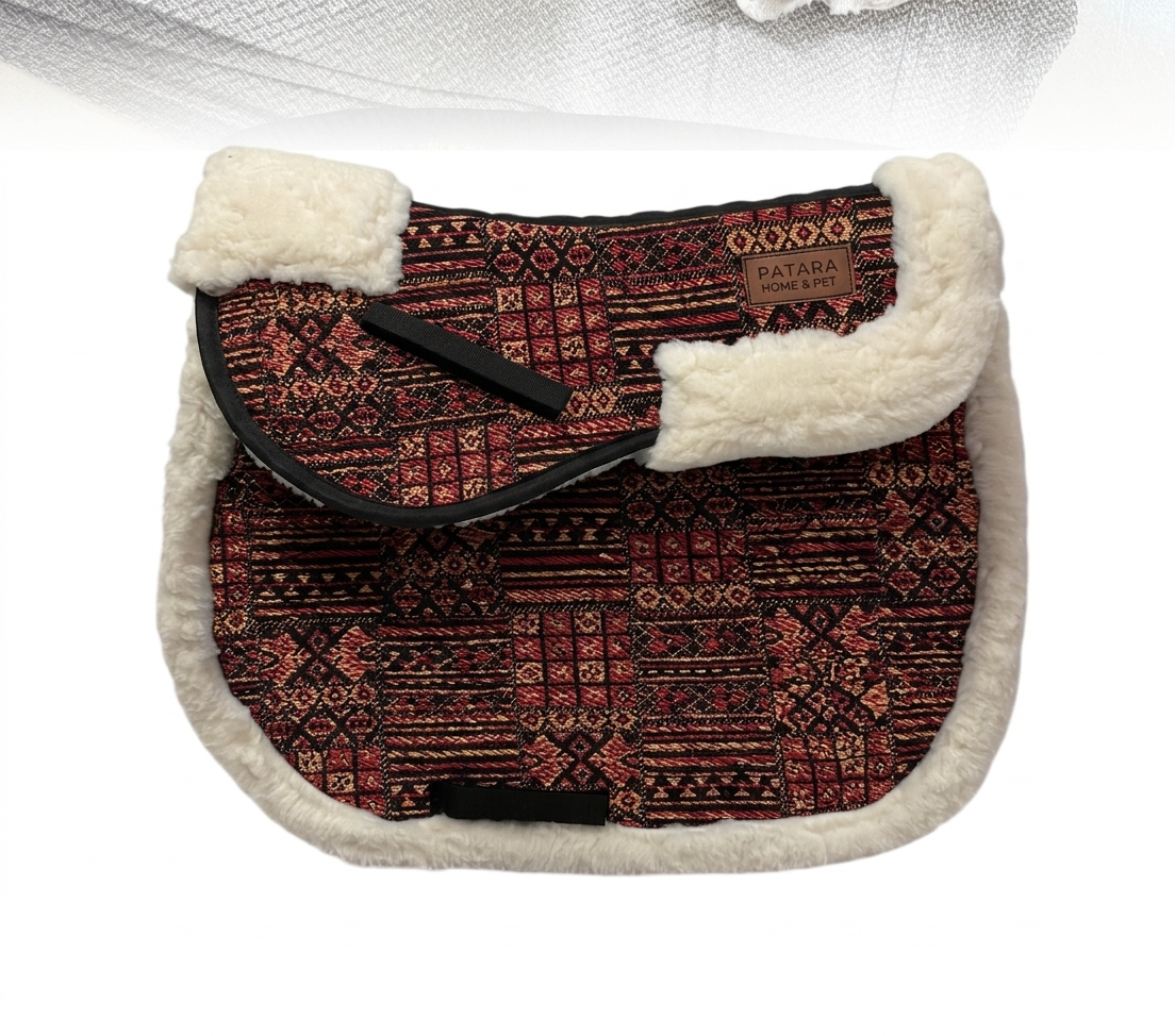 Eyer Altlığı Peluşlu Set Eyer Altı Ped