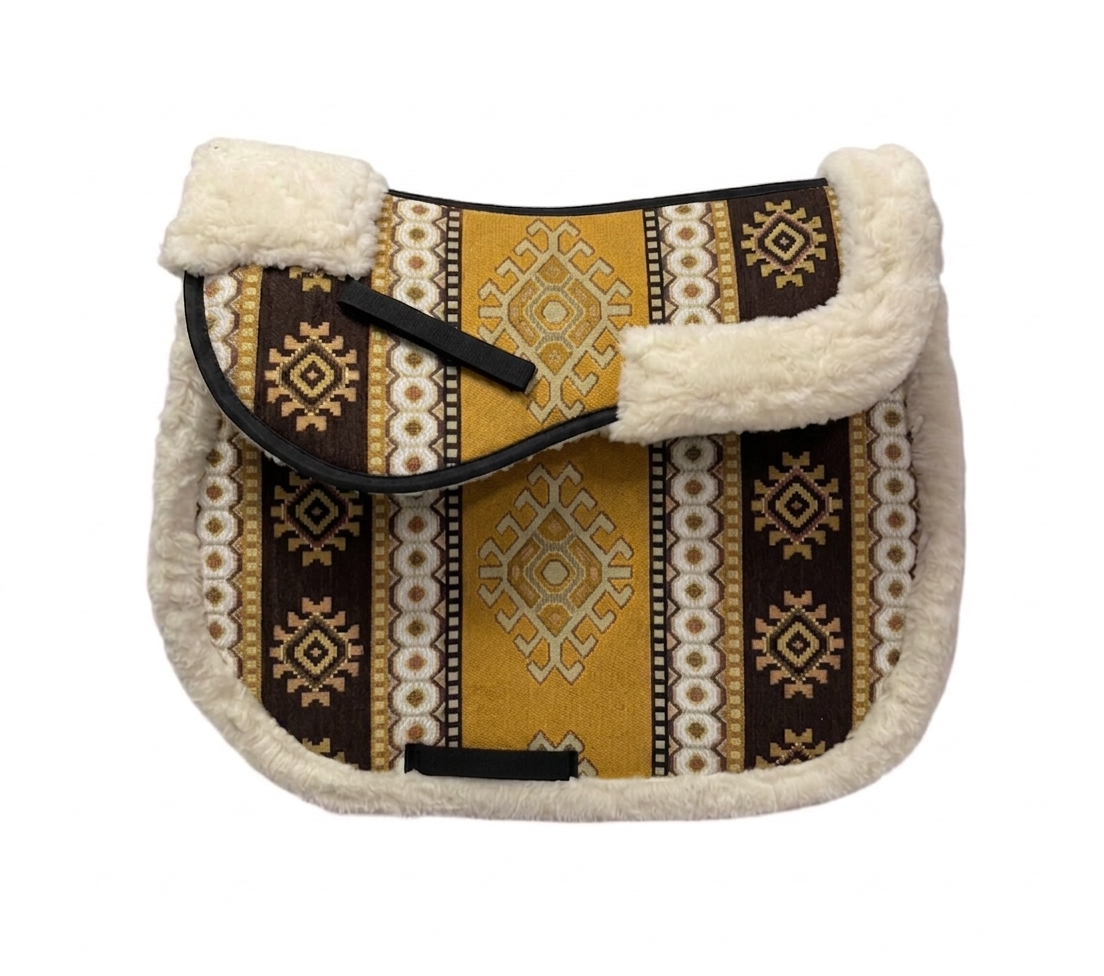 Eyer Altlığı Peluşlu Set Eyer Altı Ped