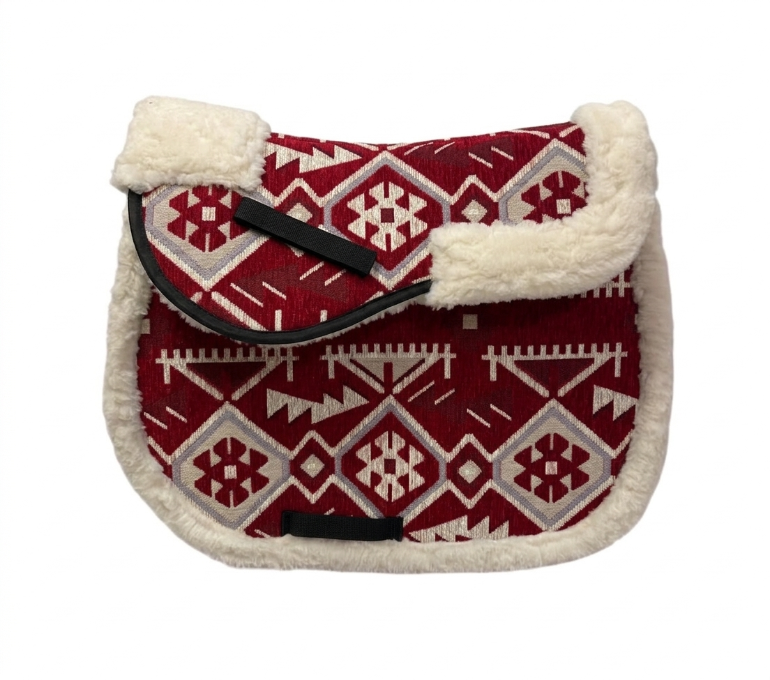 Eyer Altlığı Peluşlu Set Eyer Altı Ped