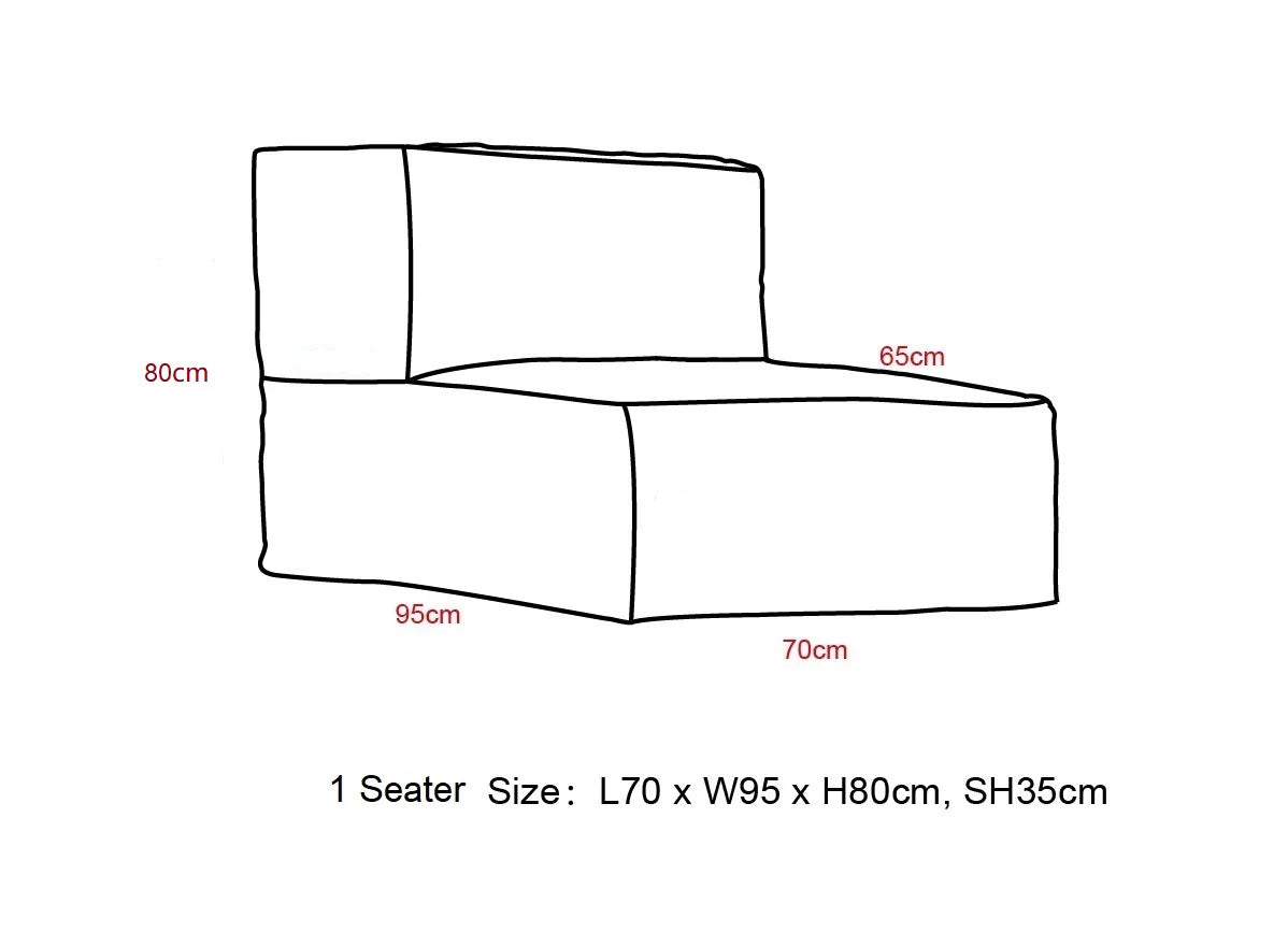 Dış Mekan Velvet Armut Koltuk
